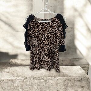 BOLD elements Animal Print Blouse